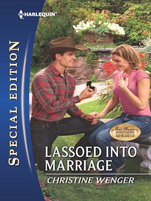 cover image of Lassoed into Marriage
